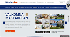Desktop Screenshot of maklarplan.se