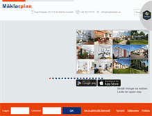 Tablet Screenshot of maklarplan.se